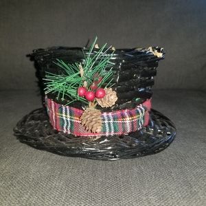 Snowman Hat Basket